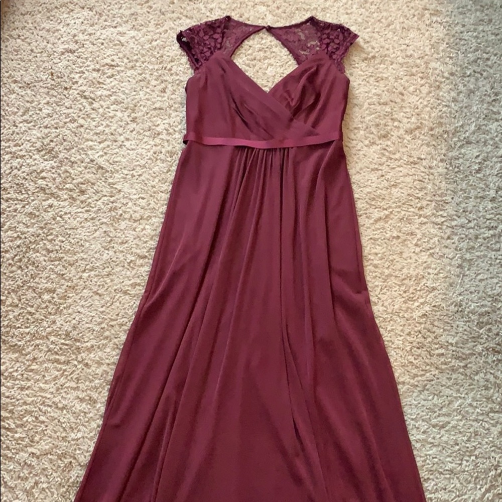 David’s Bridal Bridesmaid Dress